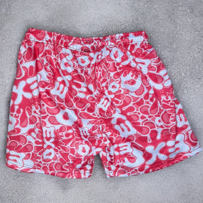 "Raging Red" Shorts